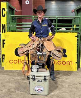 TAMUC Student Captures Team Roping Championship at College National Finals Rodeo