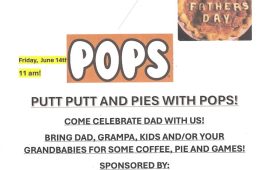 Putt-Putt With Pops on Friday at the Sulphur Springs Senior Citizen Activity Center