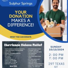 St. James Catholic Church Sponsors Hurricane Relief Drive