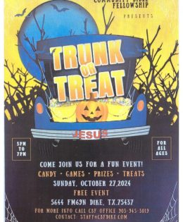 Trunk or Treat in Dike