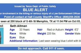 What is a Blue Alert?