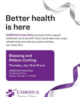 ENT Clinic Opens Soon