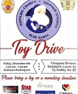 BBQ Lunch on Friday Supports Blue Santa