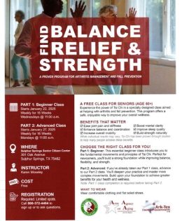 Learn What’s Up at the Sulphur Springs Senior Citizens Activity Center on This Second Cup Of Coffee