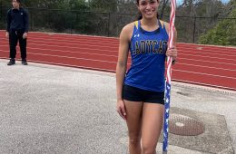 Sulphur Springs High School Pole Vaulter Jaicee Masmer Broke Texas High School Record