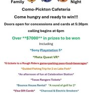 Annual Bingo Fundraiser March 1st