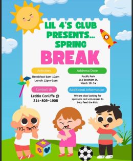 Lil 4’s Club Spring Break Coming Soon