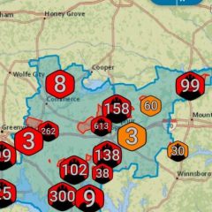 Thousands Without Power Across Hopkins County