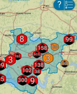 Thousands Without Power Across Hopkins County