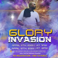New Beginnings Healing and Deliverance Ministries Announces Two Events in April