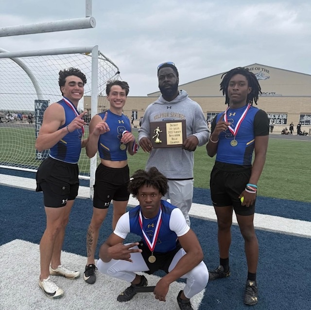 SSHS Wildcats Track and Field Team in Paris Texas April 2025