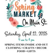 Downtown Spring Market Looking Forward to Great Weather