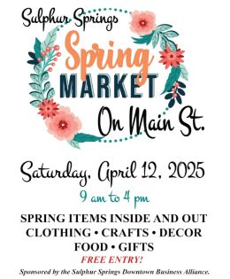 Downtown Spring Market Looking Forward to Great Weather