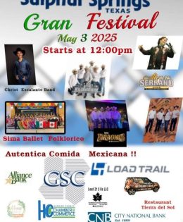 Gran Festival This Saturday on Celebration Plaza