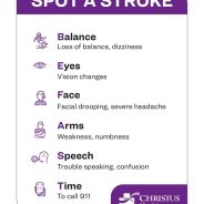 CHRISTUS Health Recognizes Stroke Month: Know the Signs of a Stroke