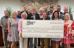 Alliance Bank Donates Medically Equipped Golf Cart to Sports Medicine Program at CHRISTUS