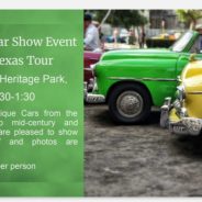 Vintage Car Show At Heritage Park This Weekend