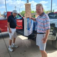 Local Corvette Club Donates Fans to Senior Citizen Center