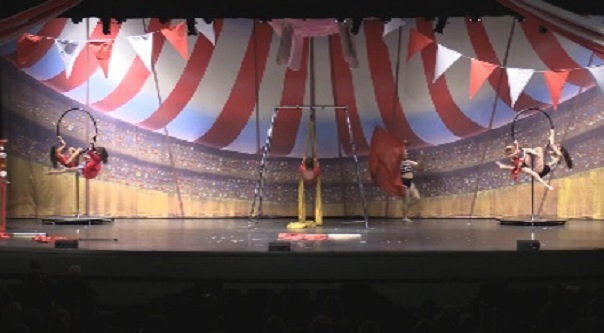 Dairy Fest 2025 64th Pageant Rise and Fly Fitnes Circus Act 6-14-25