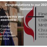 First United Methodist Church of Sulphur Springs Awarded Scholarships This Year