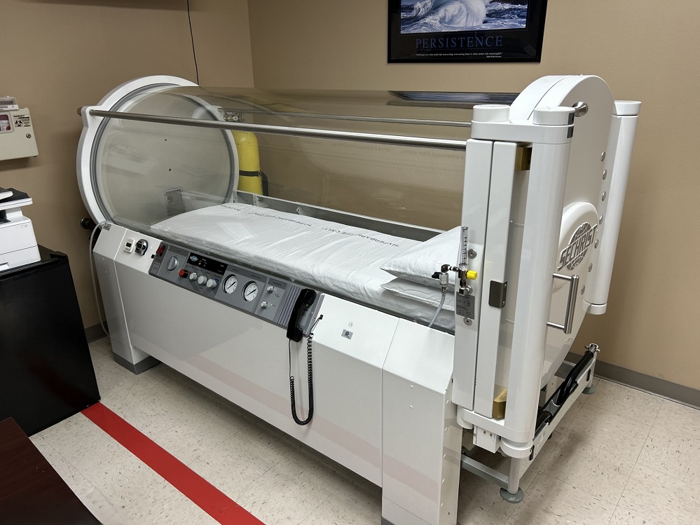 Hyperbaric Oxygen Chamber at CMFHSS