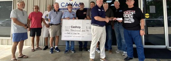 Local Corvette Club Revs Up CanHelp for Back-To-School