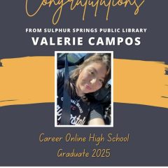 Smart Horizons Career Online High School Summer 2025 Graduation for Valerie Campos