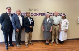 CHRISTUS Health Dedicates Conference room to Joe Bob Burgin in Honor of Decades of Service