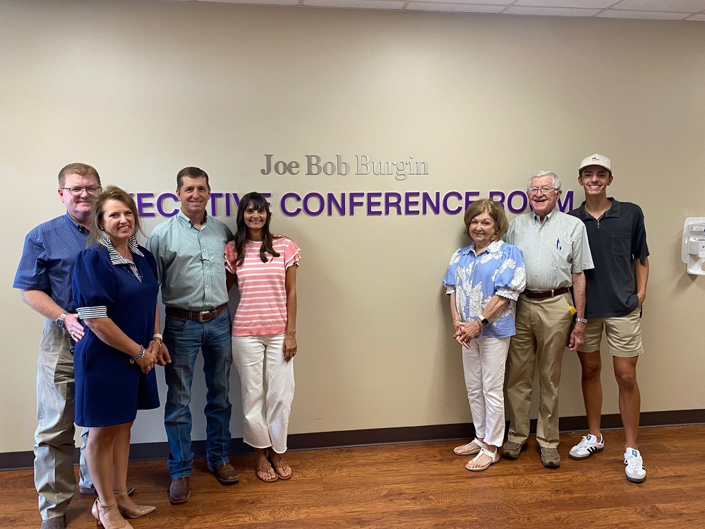 CHRISTUS Health dedicates conference room to Joe Bob Burgin