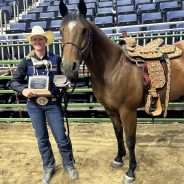 Rylee George Wrangles College Rodeo Finals Championship for ETAMU