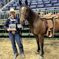 Rylee George Wrangles College Rodeo Finals Championship for ETAMU