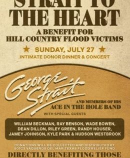 George Strait Plans Intimate Concert to Benefit Flood Victims