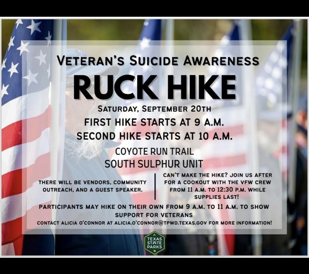 Cooper State Park Ruck Hike September 20 2025