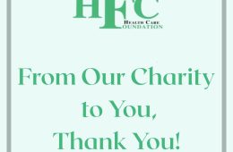 A Word of Thanks From the Hopkins County Health Care Foundation