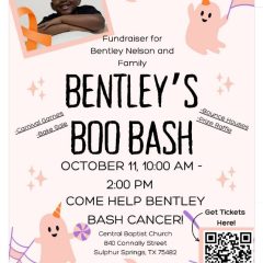 Tickets On Sale for Bentley’s Boo Bash