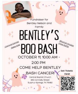 Tickets On Sale for Bentley’s Boo Bash