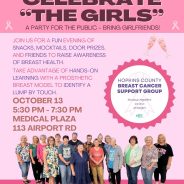 Ladies-Only Breast Health Event, Celebrate “the girls” to be Held October 13th