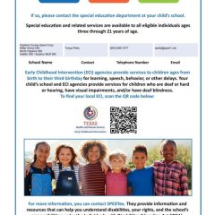 Child Find Notice for Hopkins County Special Education Coop