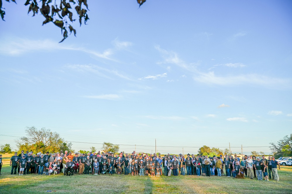 Grace Methodist Church ground breaking group photo October 2025