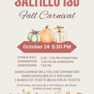 The Saltillo Fall Carnival is on Friday, October 24, 2025