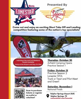 STOL Coming Once Again to KSLR