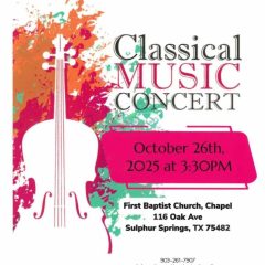 Sulphur Springs Youth Orchestra Concert