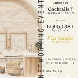 Cocktails and Conversations Thursday At Beauty Grace