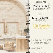 Cocktails and Conversations Thursday At Beauty Grace