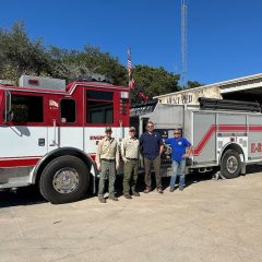 Texas Fire Departments Receive Donated Equipment, Rebuilding After Hill Country Flood