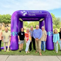 Hopkins County Health Care Foundation Buys Two Misting Tents for Public Safety