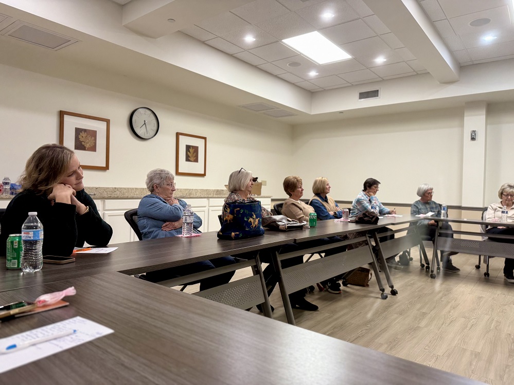 The Hopkins County Breast Cancer Support Group met in November with a focus on gratitude for their one-year anniversary. The next meeting will be December 8 at 5:30 p.m. in the Medical Plaza, 113 Airport Rd. Women who have or have had any form of cancer are welcome.