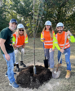 TxDOT Plants Trees to Honor Fallen Workers
