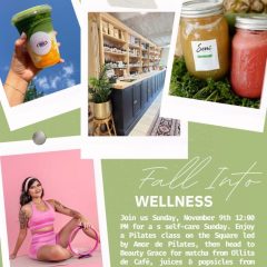 Pilates on the Square + Wellness Pop-Up at Beauty Grace