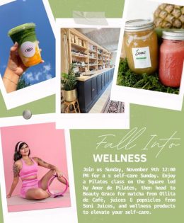 Pilates on the Square + Wellness Pop-Up at Beauty Grace